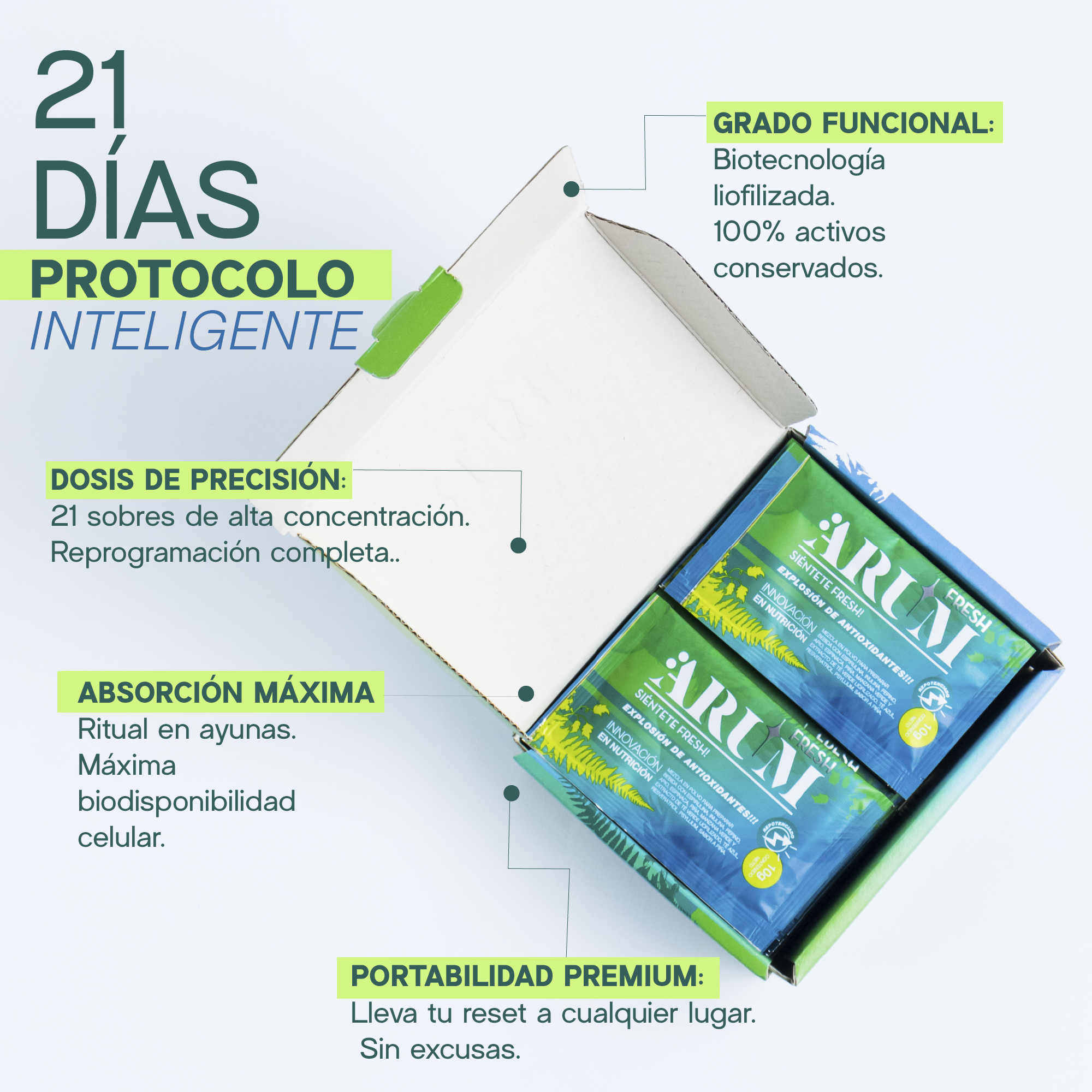 ARUM Fresh | 21 Sachet | 210 g