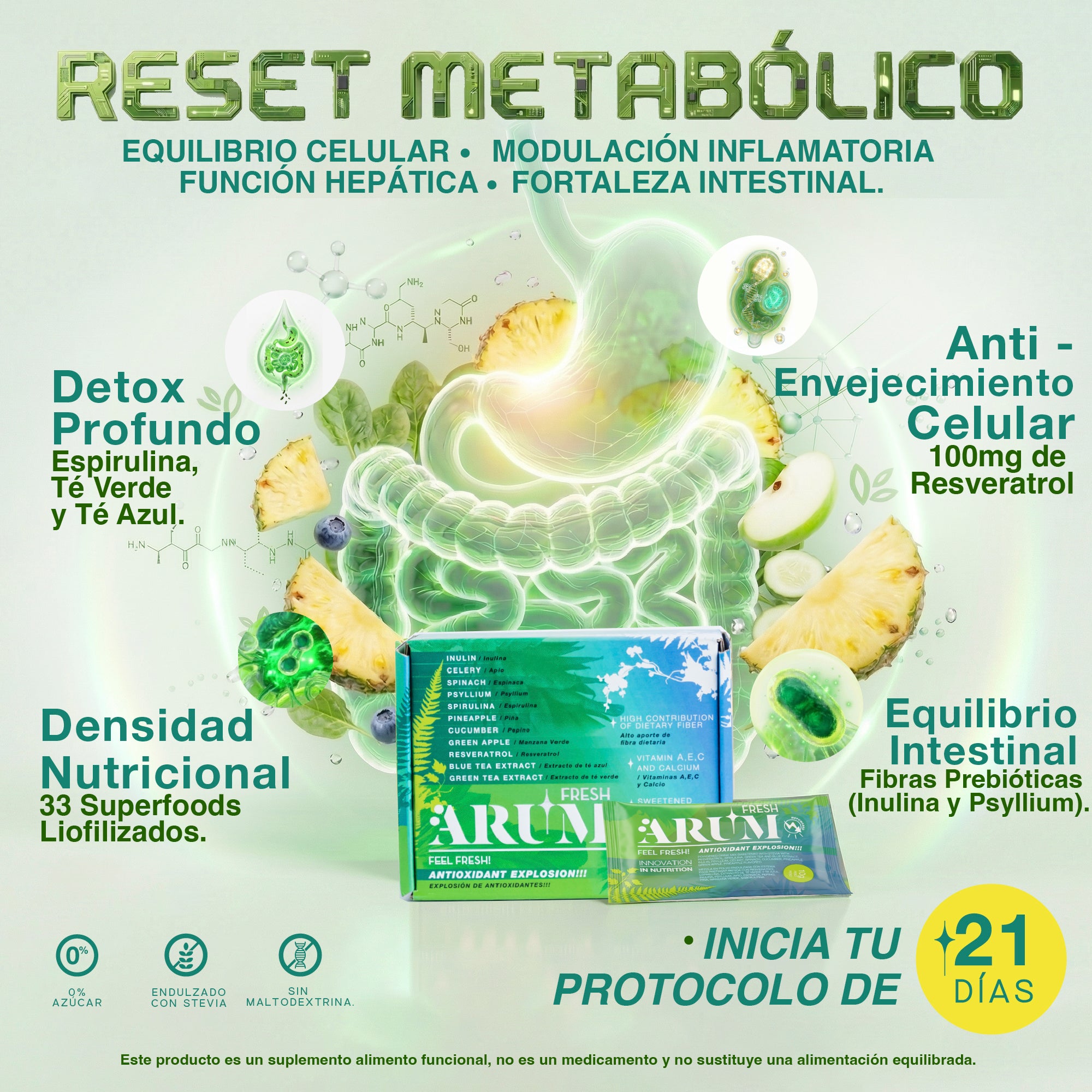 ARUM Fresh | 21 Sachet | 210 g
