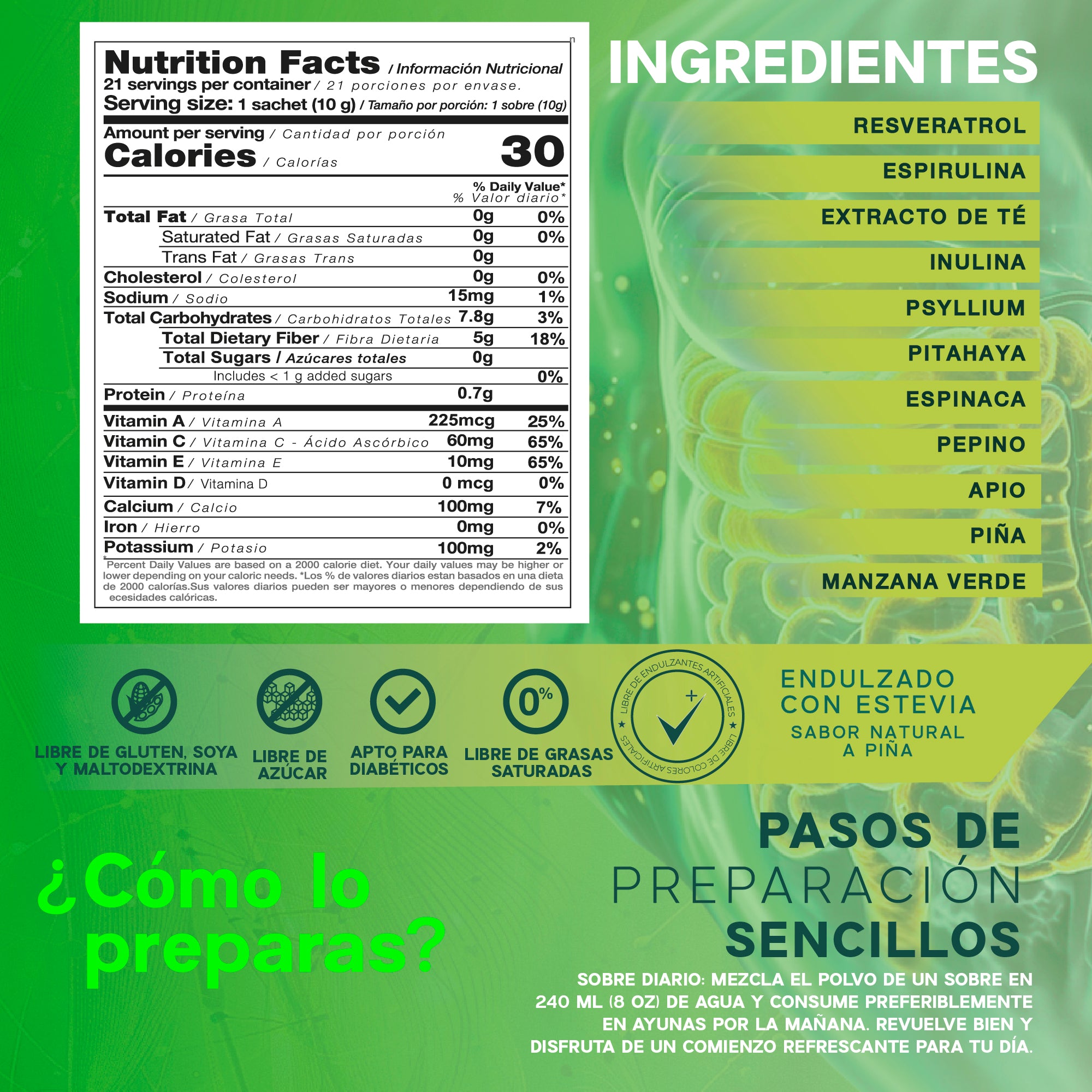 ARUM Fresh | 21 Sachet | 210 g
